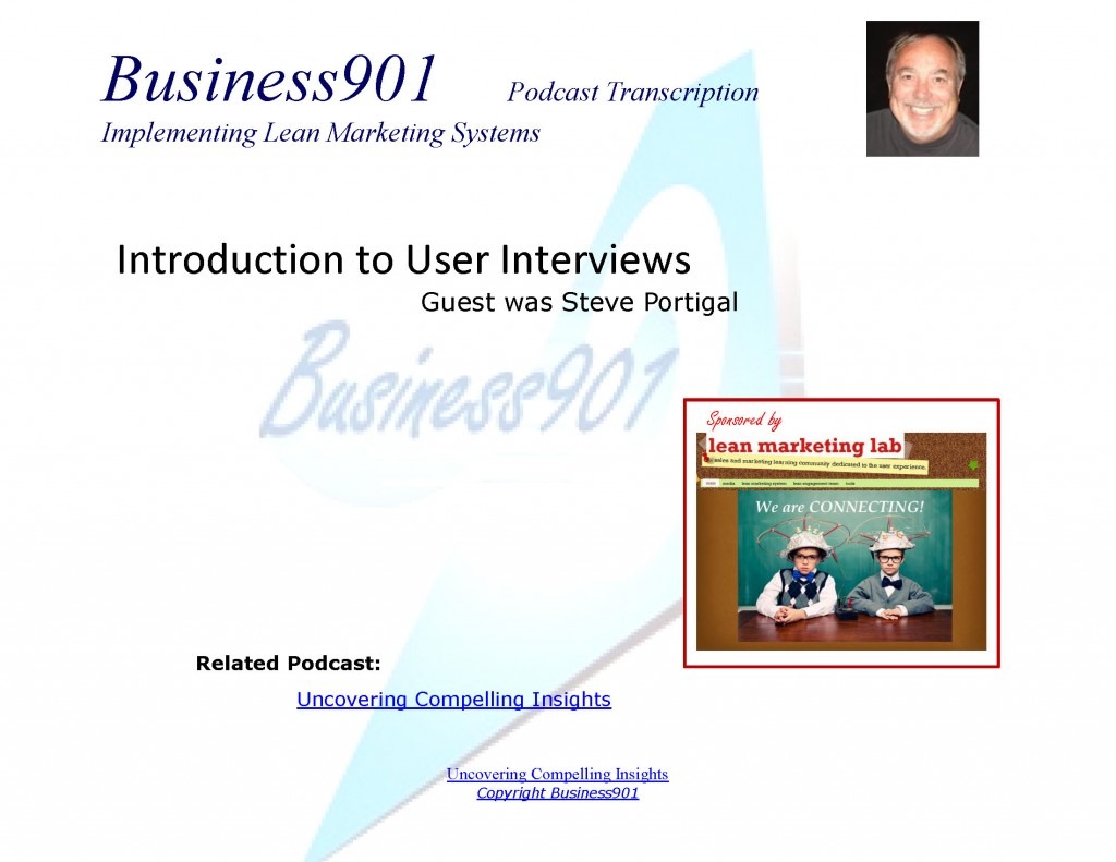 User Interviews