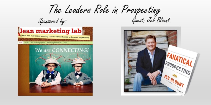 The Leaders Role in Prospecting