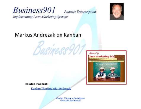 Markus Andrezak on Kanban