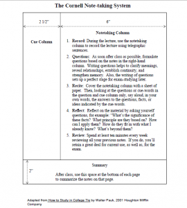 ornell_Note-Taking_System