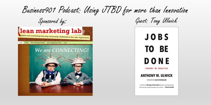 JTBD more than Innovation